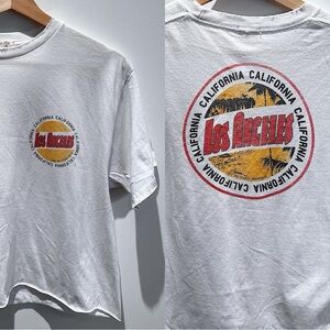 John Galt x Brandy Melville cropped LA tee